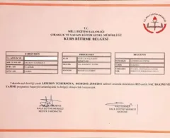 ciraklik training certificate