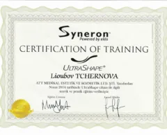 ultrashape training certificate